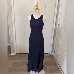 Ralph Lauren Navy Blue Maxi Dress